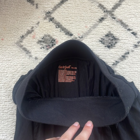 Cat & Jack Girls Long Black Ankle Skirt - Picture 2 of 3